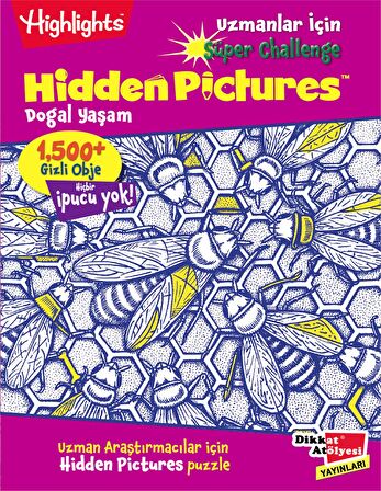 Uzmanlar için Hidden Pictures - Doğal Yaşam Puzzle (Tek Kitap)