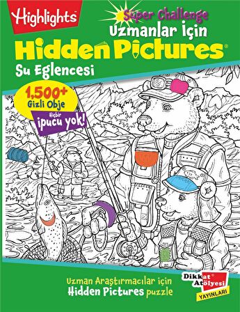 Uzmanlar için Hidden Pictures - Doğal Yaşam Puzzle (Tek Kitap)