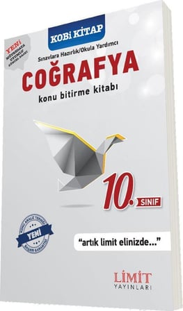 Limit Yayınları 10. Sınıf Coğrafya Konu Bitirme Kitabı