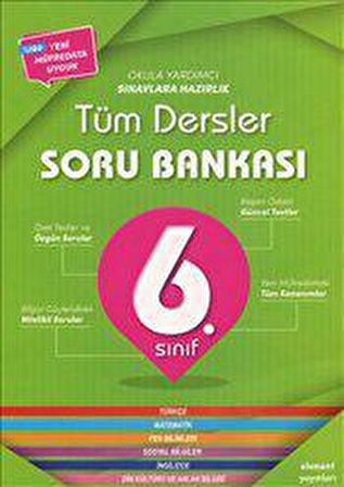 Element 6.Sınıf Tüm Dersler Soru Bankası