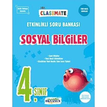 4. Sınıf Sosyal Bilgiler Classmate Etkinlikli Soru Bankası