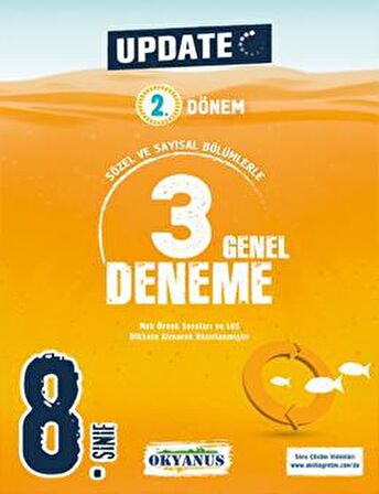 8. Sınıf 2. Dönem Update 3 Genel Deneme