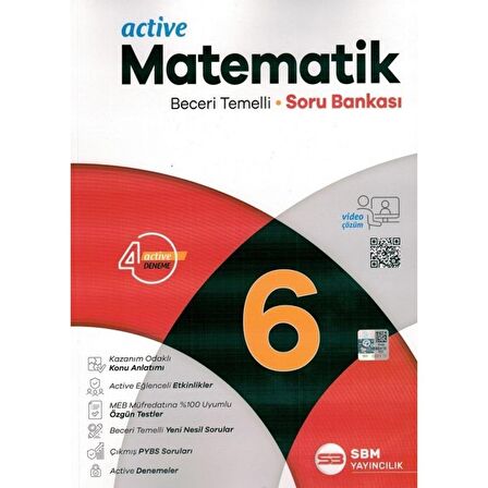 6. Sınıf Matematik Active Soru Bankası