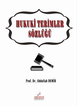 Hukuki Terimler Sözlüğü