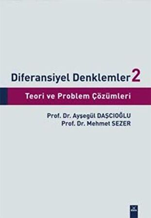 Diferansiyel Denklemler 2