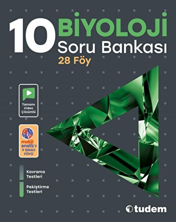 Tudem 10.Sınıf Biyoloji Soru Bankası