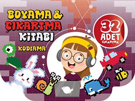 Boyama Ve Çıkartma Kitabı Kodlama