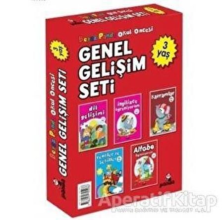 3 Yaş Genel Gelişim Seti - Afife Çoruk - Beyaz Panda Yayınları