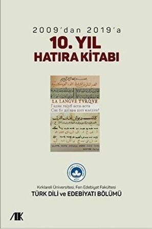 2009’dan 2019’a 10.Yıl Hatıra Kitabı