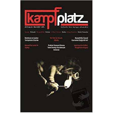 Kampfplatz Cilt: 4 Sayı: 11 - Mart 2017