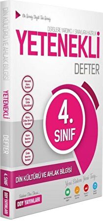 DİN KÜLTÜRÜ VE AHLAK BİLGİSİ YETENEKLİ DEFTER