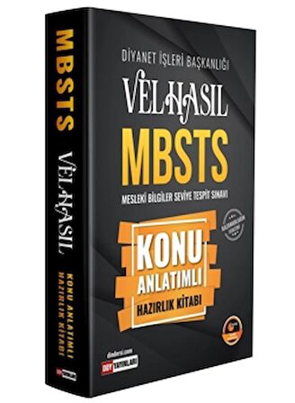 Velhasıl MBSTS Konu Anlatımlı Hazırlık Kitabı