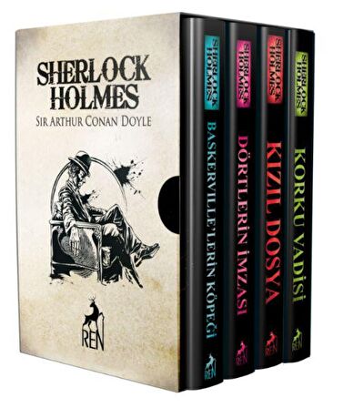 Sherlock Holmes Roman Seti (4 Kitap Takım)