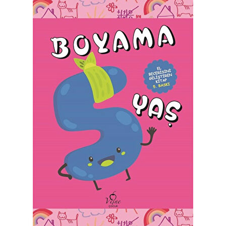 Boyama 5 Yaş (El Becerisini Geliştiren Kitap)
