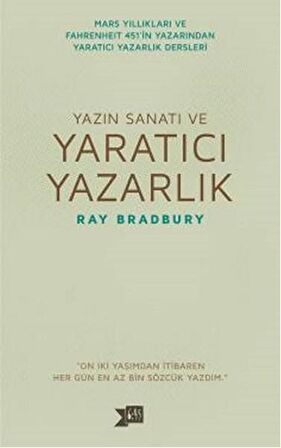 Yazın Sanatı ve Yaratıcı Yazarlık