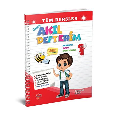 Çalışkan Arı Yayınları  1. Sınıf Tüm Dersler Akıl Defterim