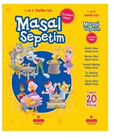 Masal Sepetim (20 Kitap Takım)