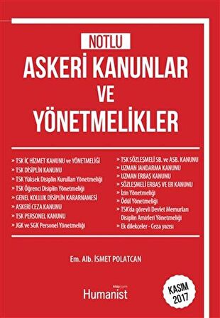 Temel Askeri Kanunlar ve Yönetmelikler