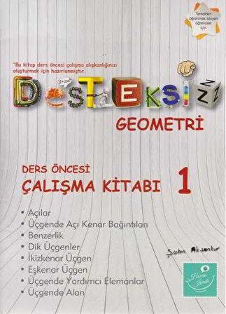 Kartezyen Desteksiz Geometri Ders Öncesi Çalışma Kitabı 1