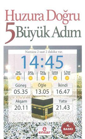 Huzura Doğru 5 Büyük Adım