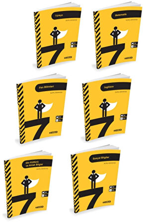 7. Sınıf Soru Bankası Tam Set 6 Kitap