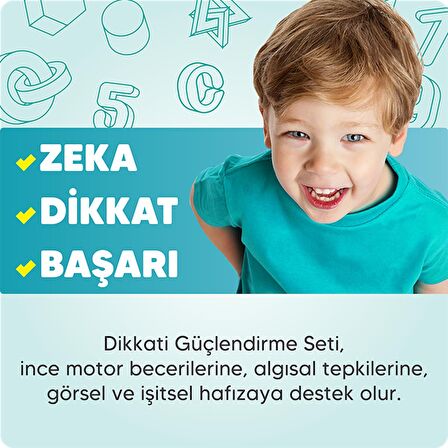 Adeda 4 Yaş Dikkat Güçlendiren Set - 4 yaş için dikkat güçlendiren set