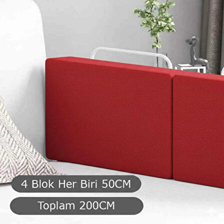 200 Cm Serenity Xl Yeni Nesil Yatak Bariyeri Korkuluğu (4 Blok)