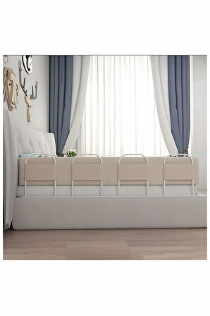 PRO Yumuşak Bebek Güvenlik Yatak Bariyeri Yatak Korkuluğu 200 Cm Tek Parça