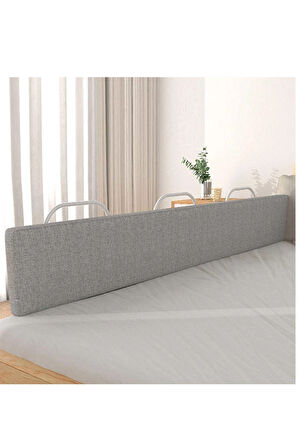 PRO Yumuşak Bebek Güvenlik Yatak Bariyeri Yatak Korkuluğu 200 Cm Tek Parça