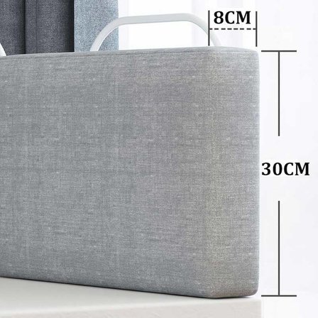 500 cm Serenty Plus Yatak Bariyeri Bebek Ve Çocuk Korkuluğu Güvenlik Bariyeri Gri
