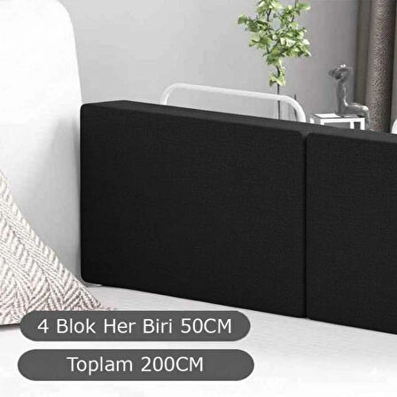 200 Cm Serenity Xl Yeni Nesil Yatak Bariyeri Korkuluğu (4 Blok)