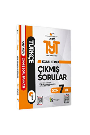 2025 Yks-tyt Konu Konu Çıkmış Sorular Ösym Son 7 Yıl Soru Bankası 4lü Set Dijital