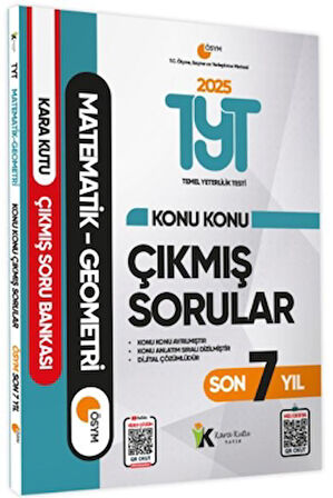 2025 TYT Matematik - Geometri Son 7 Yıl Çıkmış Sorular