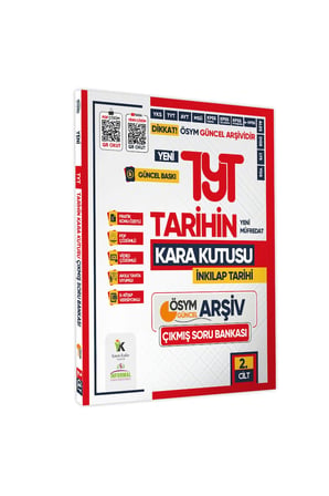 2025 Tyt Tarihin Kara Kutusu Ösym Çıkmış Soru Bankası 2li Modüler Set Konu Özetli Dijital Çözümlü