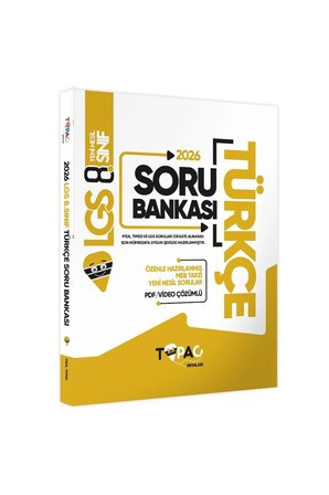 2026 8.sınıf Lgs Türkçe-dkab-matematik-fen Bilimleri Özgün Soru Bankası Seti Çözümlü