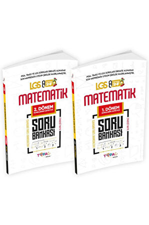 2025 8.Sınıf LGS Topaç Yayınları Türkçe-DKAB-Matematik-Fen Bilimleri Özgün Soru Bankası Seti Çözümlü
