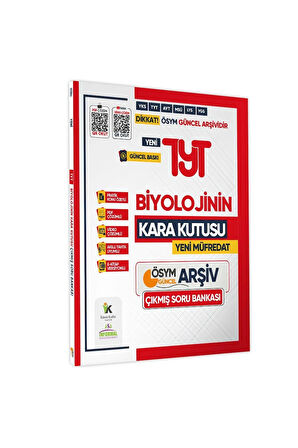 2025 YKS-TYT BİYOLOJİNİN Kara Kutusu ÖSYM Çıkmış Soru Havuzu Bankası Konu Özetli Video/PDF Çözümlü