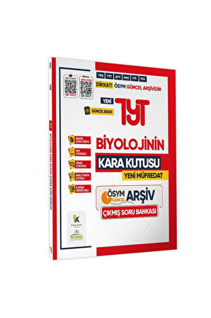 2025 YKS-TYT BİYOLOJİNİN Kara Kutusu ÖSYM Çıkmış Soru Havuzu Bankası Konu Özetli Video/PDF Çözümlü