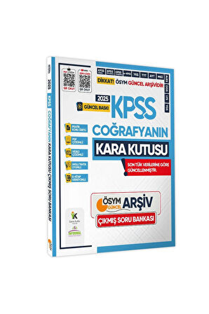 2025 KPSS Kara Kutu Genel Kültür TEKLİ KİTAP SET Çıkmış Soru Bankası Konu Özetli Video/PDF Çözümlü