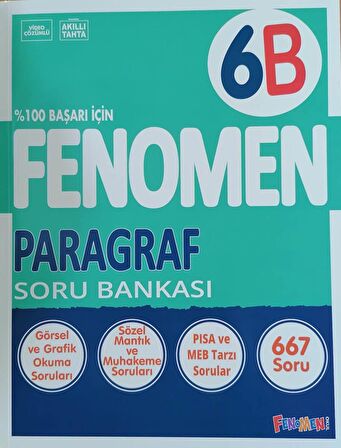 Fenomen 6.Sınıf Yeni Paragraf - B - Soru Bankası - Gama Fenomen