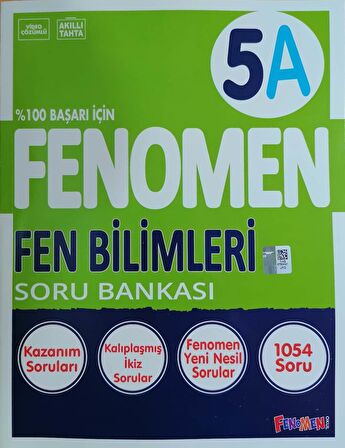 Fenomen 5.Sınıf Yeni Fen Bilimleri - A - Soru Bankası - Gama Fenomen