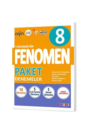 Fenomen 8. Sınıf LGS 10 lu Paket Denemeler (10 Deneme)