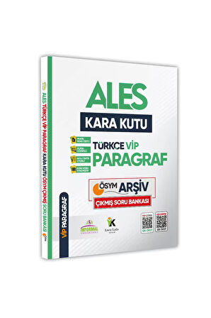 Ales Türkçenin Kara Kutusu Paragraf 3 Vip Ösym Çıkmış Soru Bankası Video Çözümlü