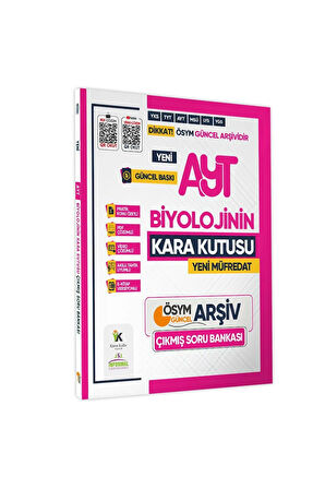 2025 YKS-AYT BİYOLOJİNİN Kara Kutusu ÖSYM Çıkmış Soru Havuzu Bankası Konu Özetli Video/PDF Çözümlü