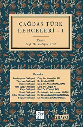 Çağdaş Türk Lehçeleri I