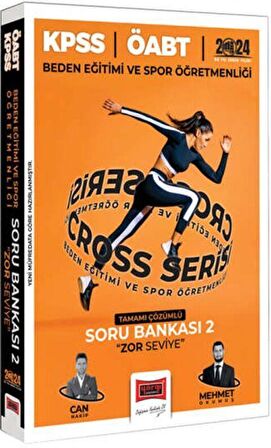 2024 ÖABT Beden Eğitimi ve Spor Öğretmenliği Cross Serisi "Zor Seviye" Soru Bankası 2