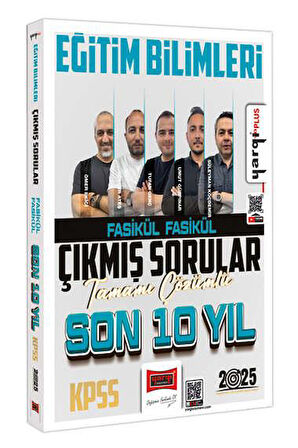 Yargı 2025 KPSS Eğitim Bilimleri Tamamı Çözümlü Fasikül Fasikül Son 10 Yıl Çıkmış Sorular