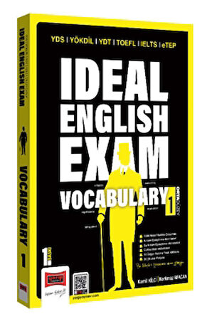 YDS YÖKDİL YDT TOEFL IELTS eTep Ideal English Exam Vocabulary 1 (Orta Düzey)