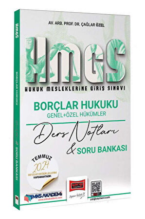 Yargı 2025 Hukuk Mesleklerine Giriş Sınavı Borçlar Hukuku Genel ve Özel Hükümler Ders Notları Soru Bankası