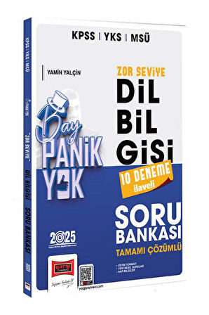 Yargı 2025 KPSS YKS MSÜ Tamamı Çözümlü Panik Yok Zor Seviye Dil Bilgisi Soru Bankası